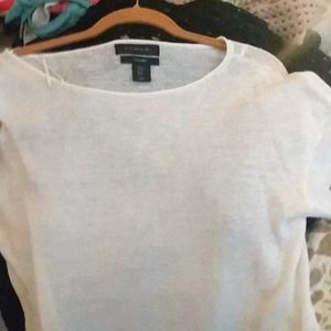 Tahari 100% Linen Top